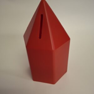 Red Lantern Shape Cash Collection Unit